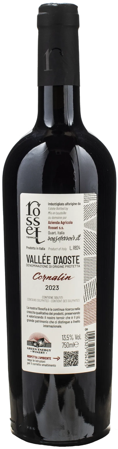 Rosset Terroir Valle d'Aosta Cornalin 2023 - immagine 2