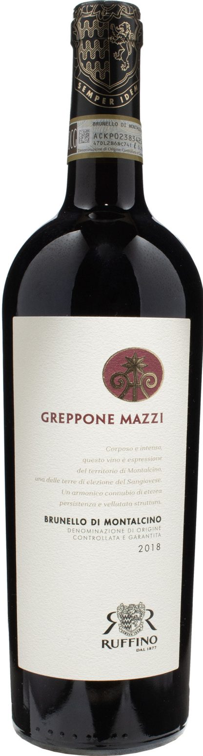 Ruffino Brunello di Montalcino Greppone Mazzi 2018