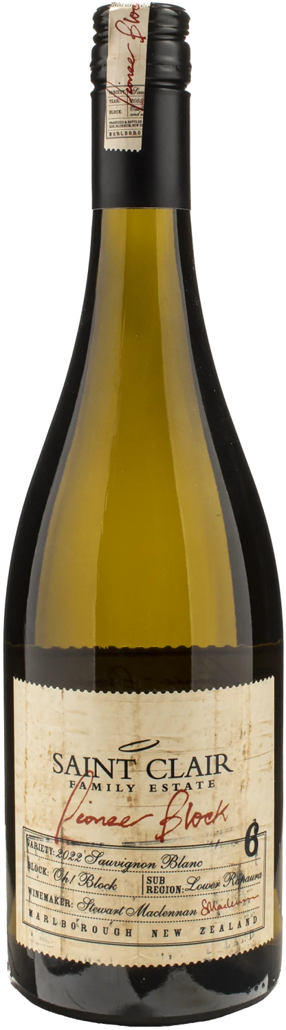 Saint Clair Sauvignon Blanc Pioneer Block 6 2022