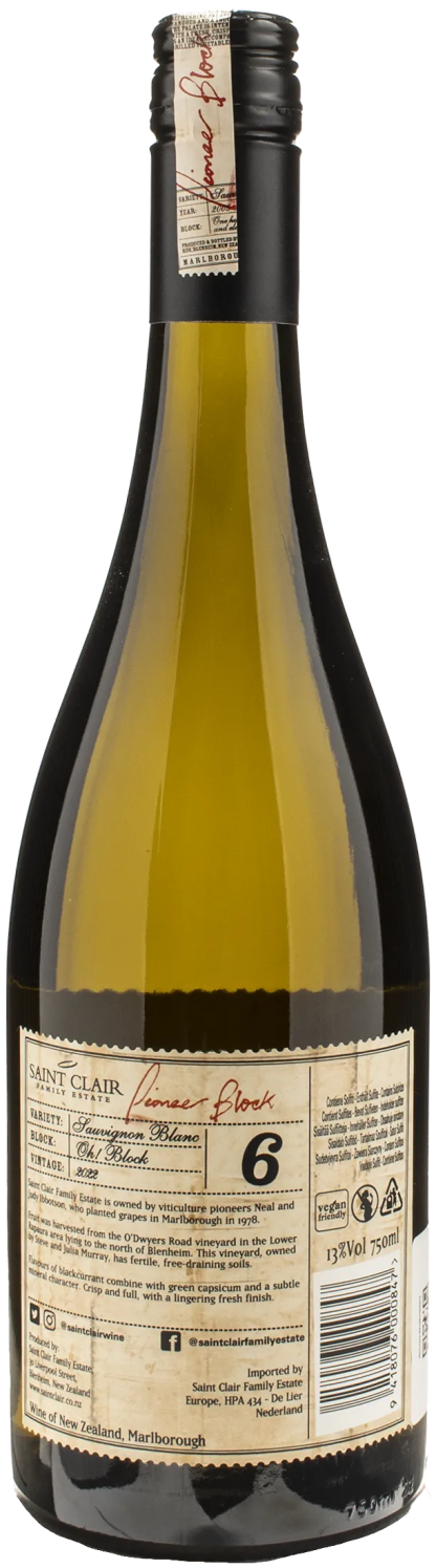 Saint Clair Sauvignon Blanc Pioneer Block 6 2022 - immagine 2