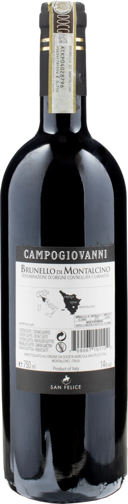 San Felice Brunello di Montalcino Campogiovanni 2019 - immagine 2