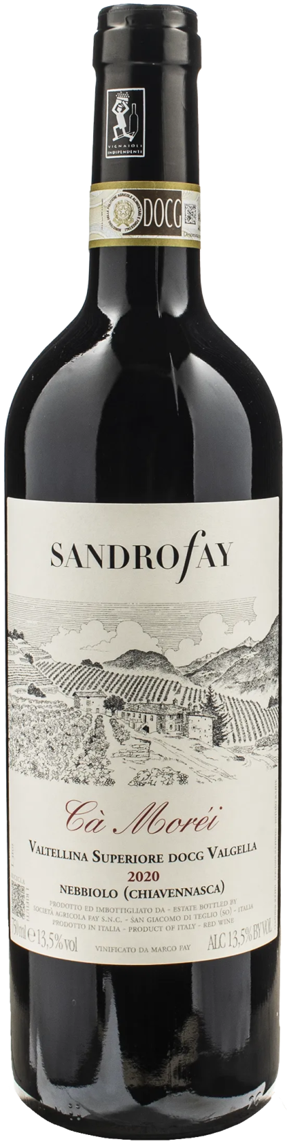 Sandro Fay Valtellina Superiore Valgella Nebbiolo (Chiavennasca) Ca Morei 2020