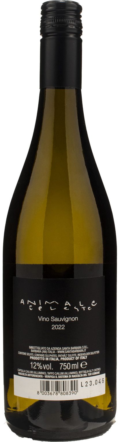 Santa Barbara Animale Celeste Sauvignon 2022 - immagine 2