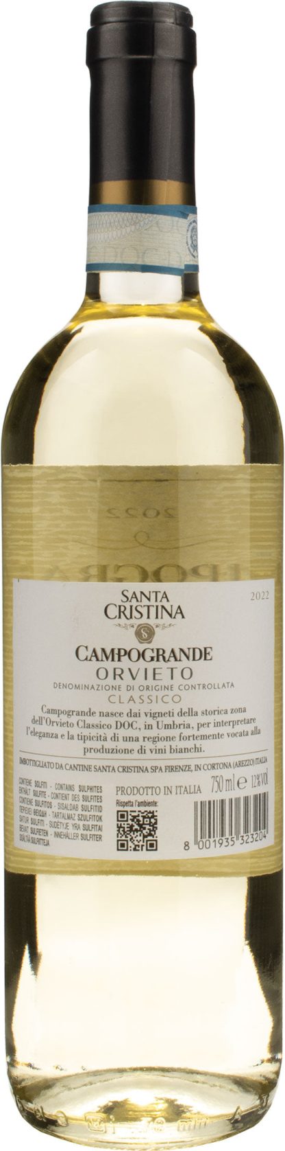 Antinori Santa Cristina Orvieto Classico Campogrande 2022 - immagine 2