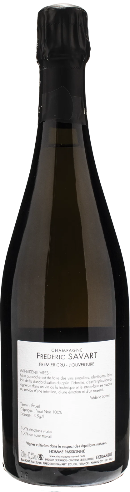 Savart Champagne 1er Cru L'Ouverture Extra Brut - immagine 2