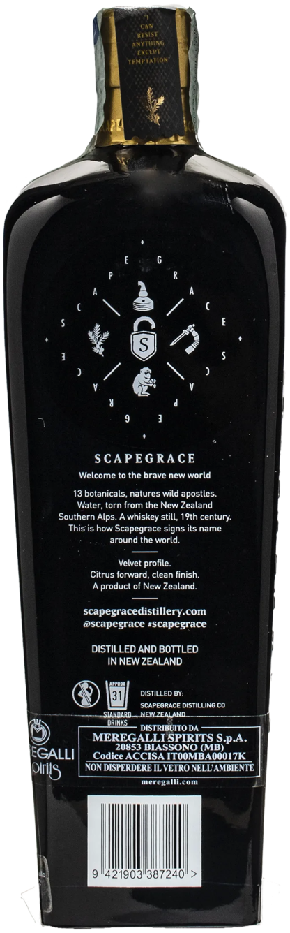 Scapegrace Gold Premium Dry Gin - immagine 2