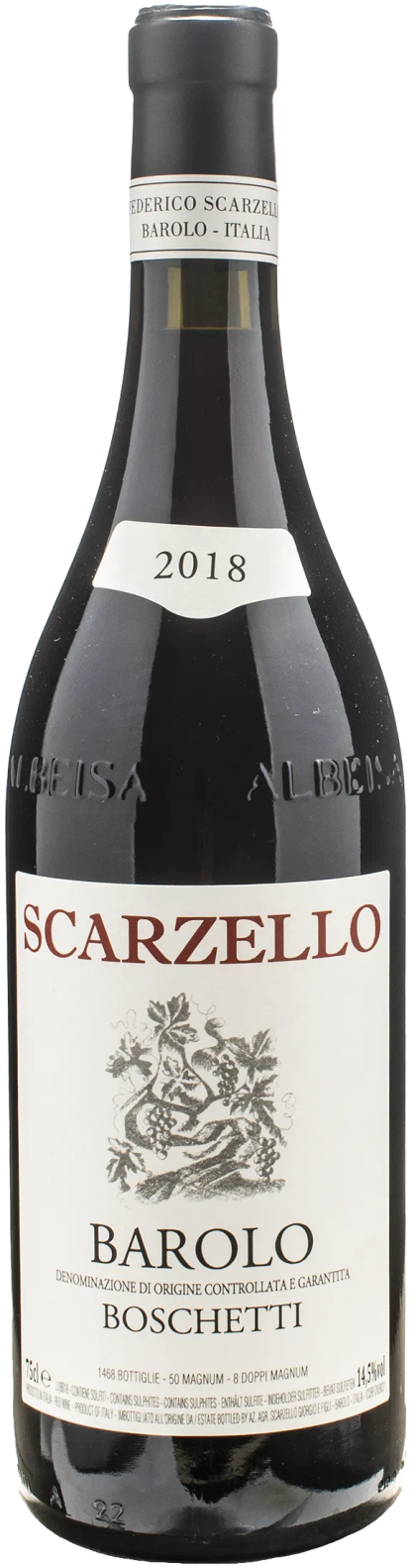 Scarzello Barolo Boschetti 2018