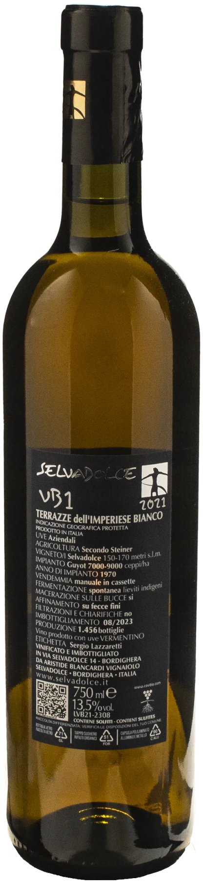 Selvadolce Vermentino VB1 2021 - immagine 2