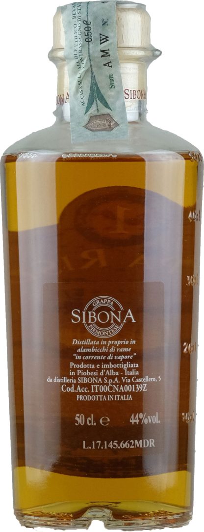 Sibona Grappa Reserve Madeira Wood Finish 0.5L - immagine 2