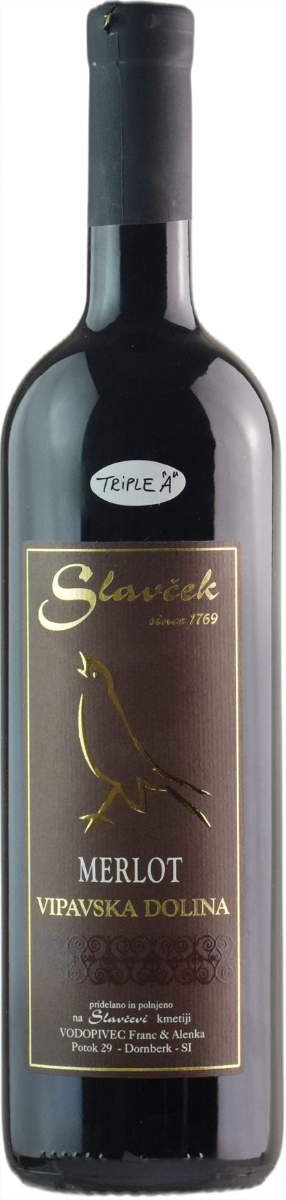 Slavcek Vipavska Dolina Merlot 2013