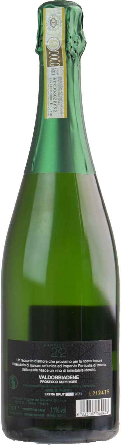 Sorelle Bronca Valdobbiadene Prosecco Superiore Particella 232 Rive di Farrò Extra Brut - immagine 2