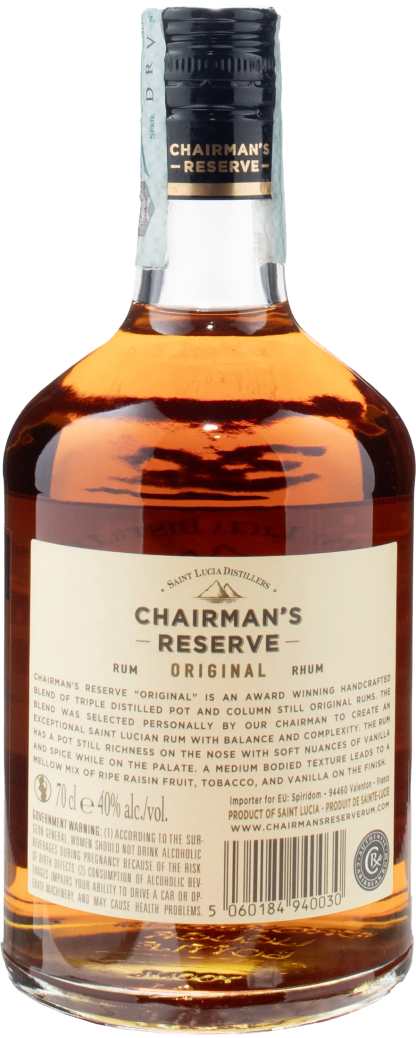 St. Lucia Rum Chairman's Reserve - immagine 2