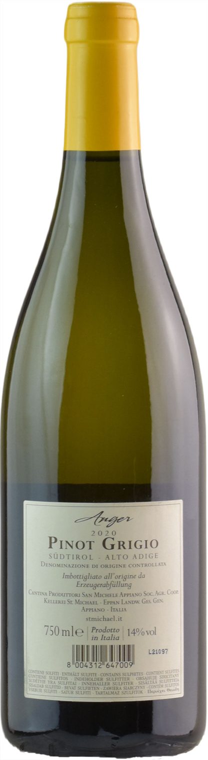 St. Michael Eppan Pinot Grigio Anger 2020 - immagine 2