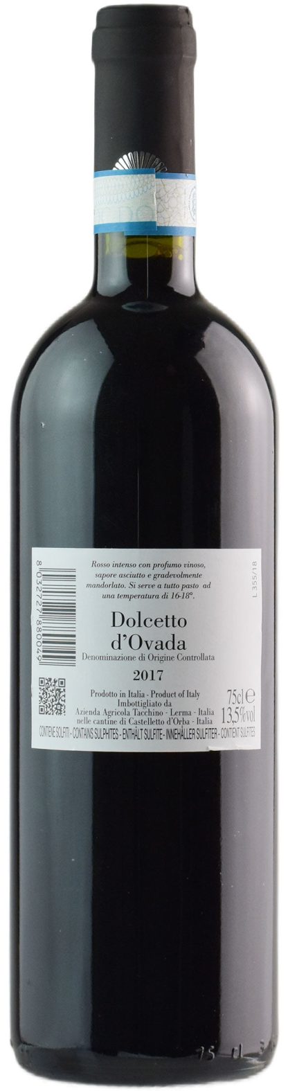 Tacchino Luigi Dolcetto d'Ovada 2017 - immagine 2