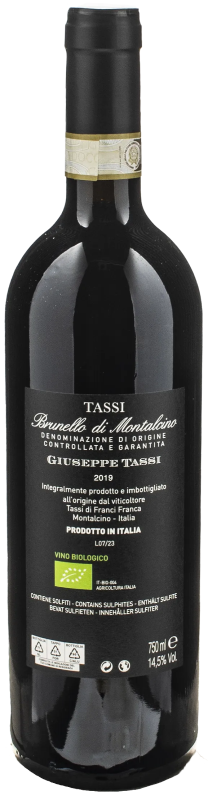 Tassi Brunello di Montalcino Tassi Giuseppe 2019 - immagine 2