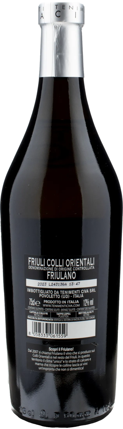 Tenimenti Civa Friulano Biele Zoe Cuvee 85/15 2023 - immagine 2