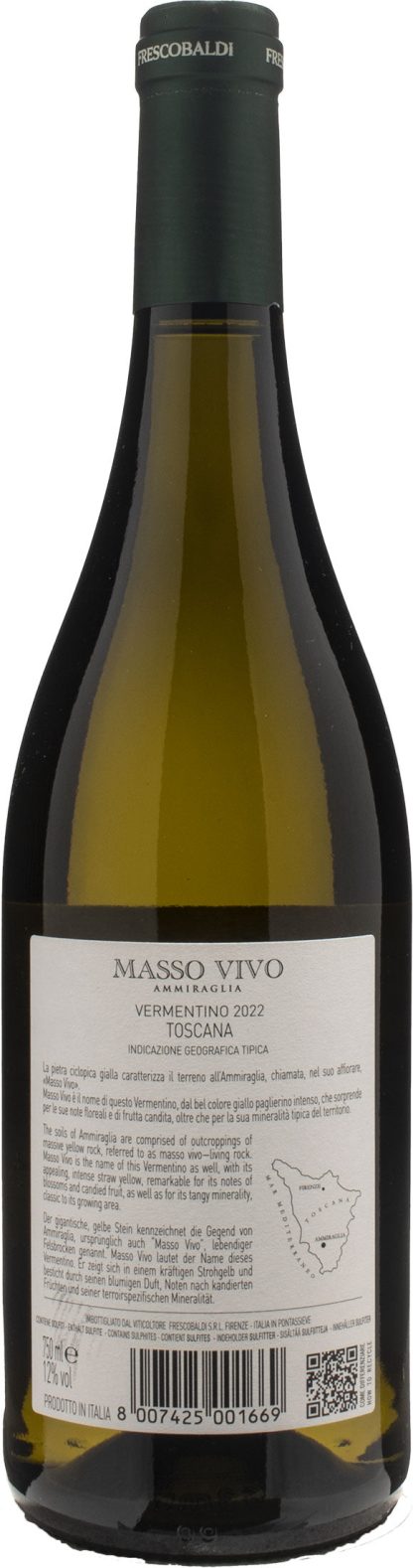 Tenuta Ammiraglia Vermentino Masso Vivo 2022 - immagine 2