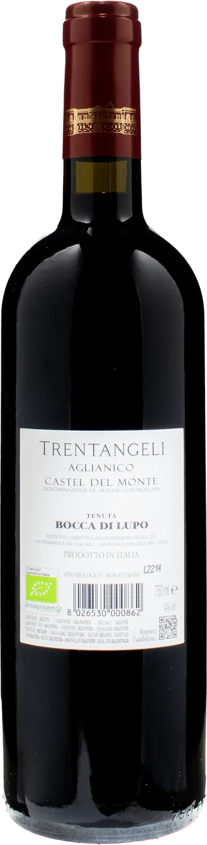 Antinori Tormaresca Tenuta Bocca di Lupo Trentangeli Aglianico Castel Del Monte 2020 - immagine 2