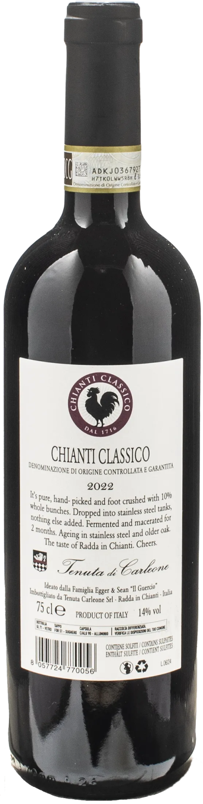 Tenuta di Carleone Chianti Classico 2022 - immagine 2