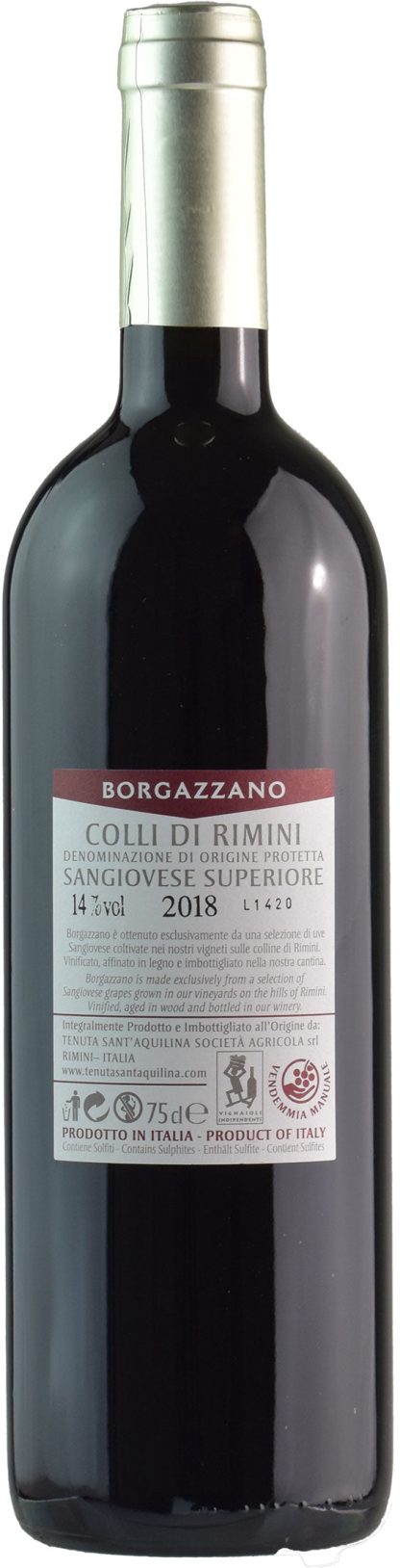 Tenuta Sant'Aquilina Sangiovese Superiore Borgazzano 2018 - immagine 2