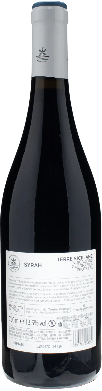 Tenute Orestiadi Molino a Vento Syrah 2023 - immagine 2