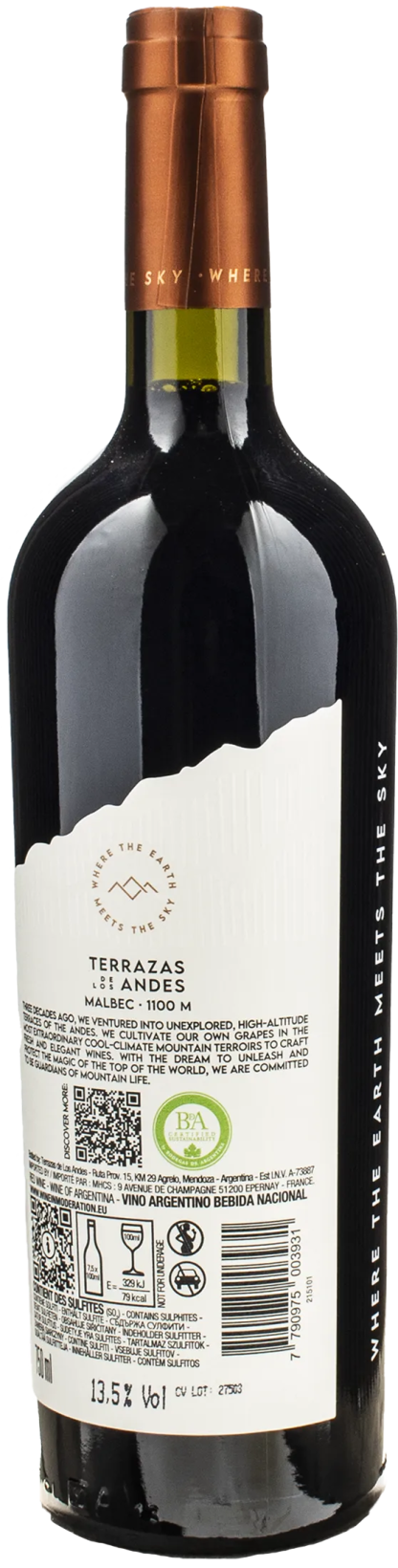 Terrazas de los Andes Malbec 2022 - immagine 2