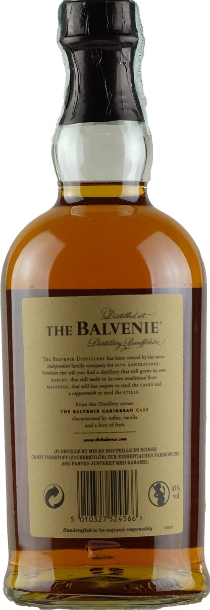 The Balvenie Whisky Caribbean Cask 14 Y.O. - immagine 2