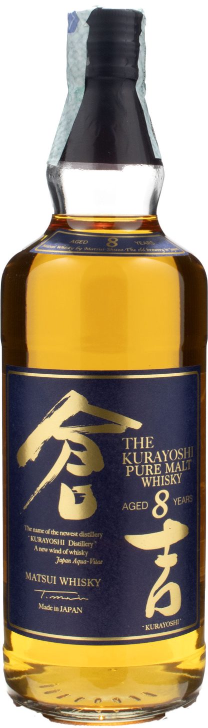 The Kurayoshi Whisky Pure Malt 8 Y.O. 0,7L