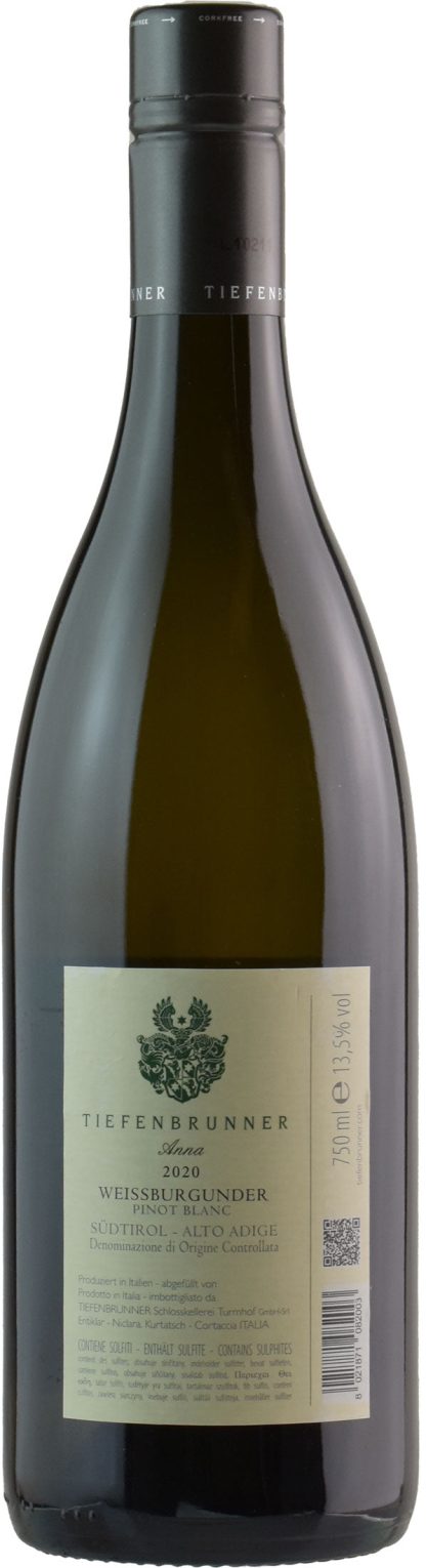 Tiefenbrunner Pinot Bianco Anna 2020 - immagine 2