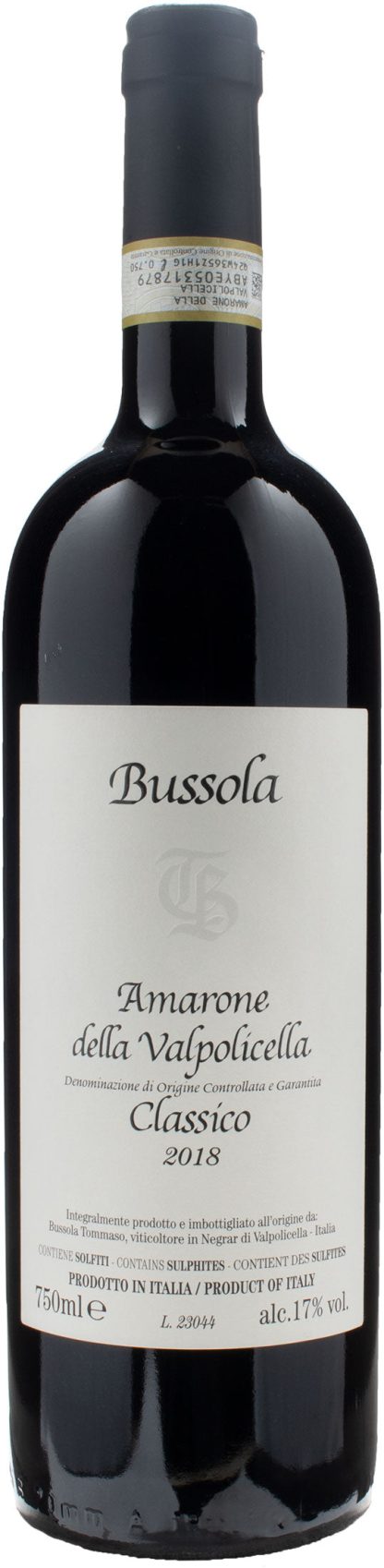 Tommaso Bussola Amarone della Valpolicella Classico TB 2018