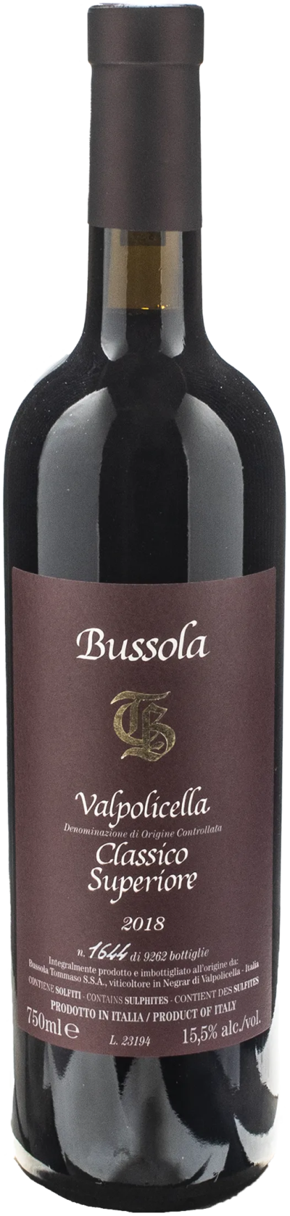 Tommaso Bussola Valpolicella Classico Superiore TB 2018