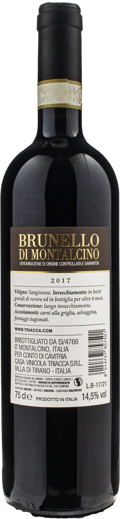 Triacca Brunello di Montalcino 2017 - immagine 2