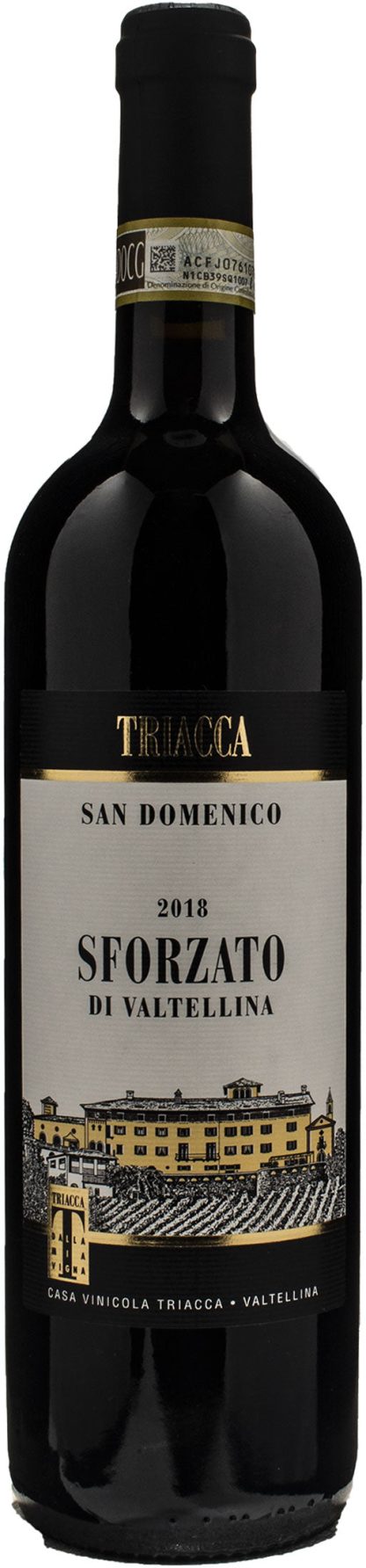 Triacca Sforzato di Valtellina San Domenico 2018