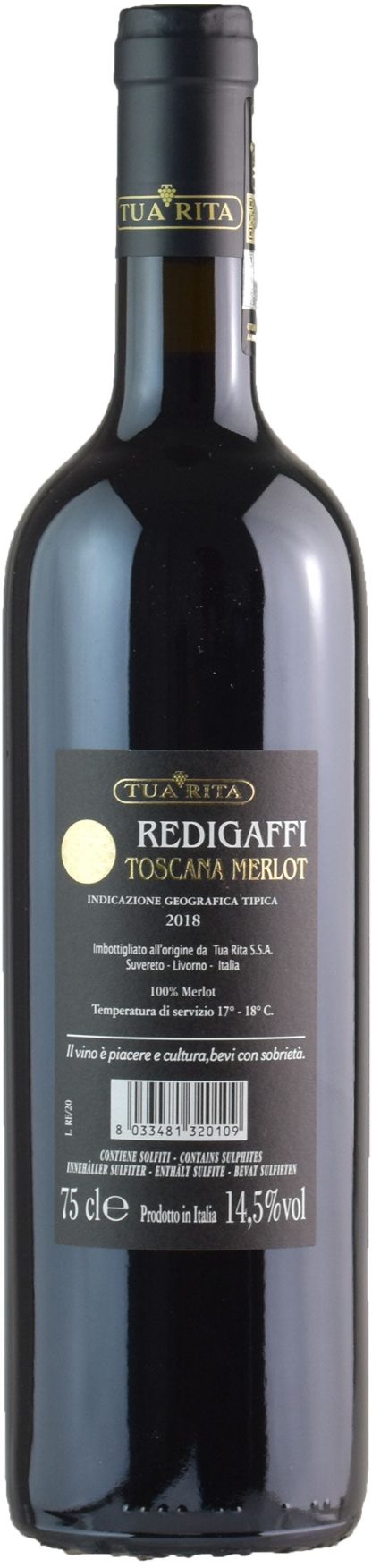 Tua Rita Merlot Redigaffi 2018 - immagine 2