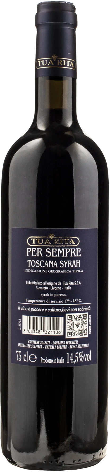 Tua Rita Per Sempre Syrah 2021 - immagine 2