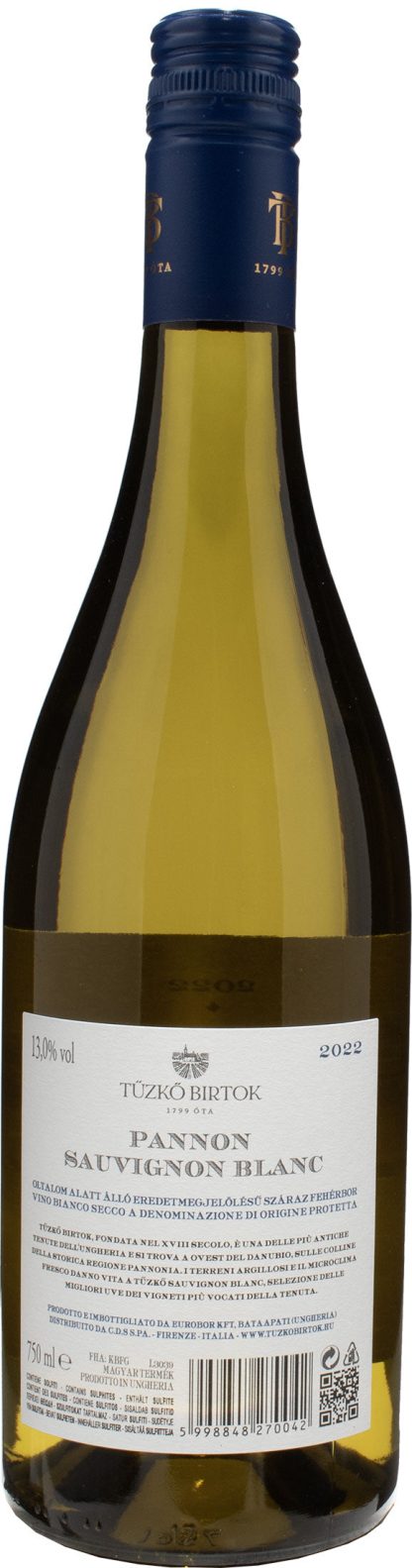 Tuzko Birtok Sauvignon Blanc Pannon 2022 - immagine 2