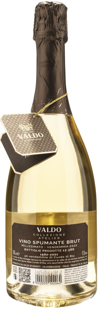 Valdo Valdobbiadene Cuvee di Boj Vintage Brut 2021 - immagine 2