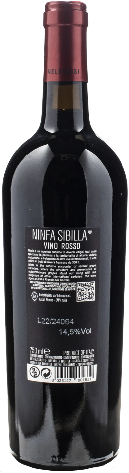 Velenosi Ninfa Sibilla Rosso - immagine 2