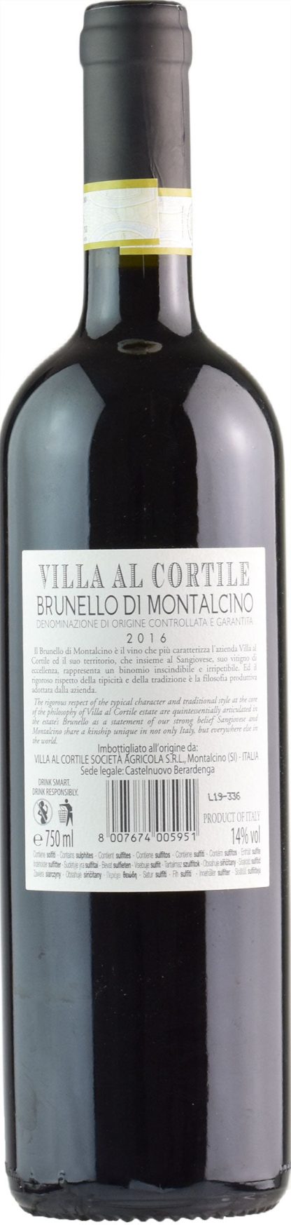 Villa al Cortile Brunello di Montalcino 2016 - immagine 2