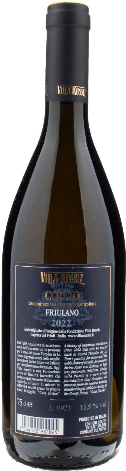 Villa Russiz Collio Friulano 2022 - immagine 2