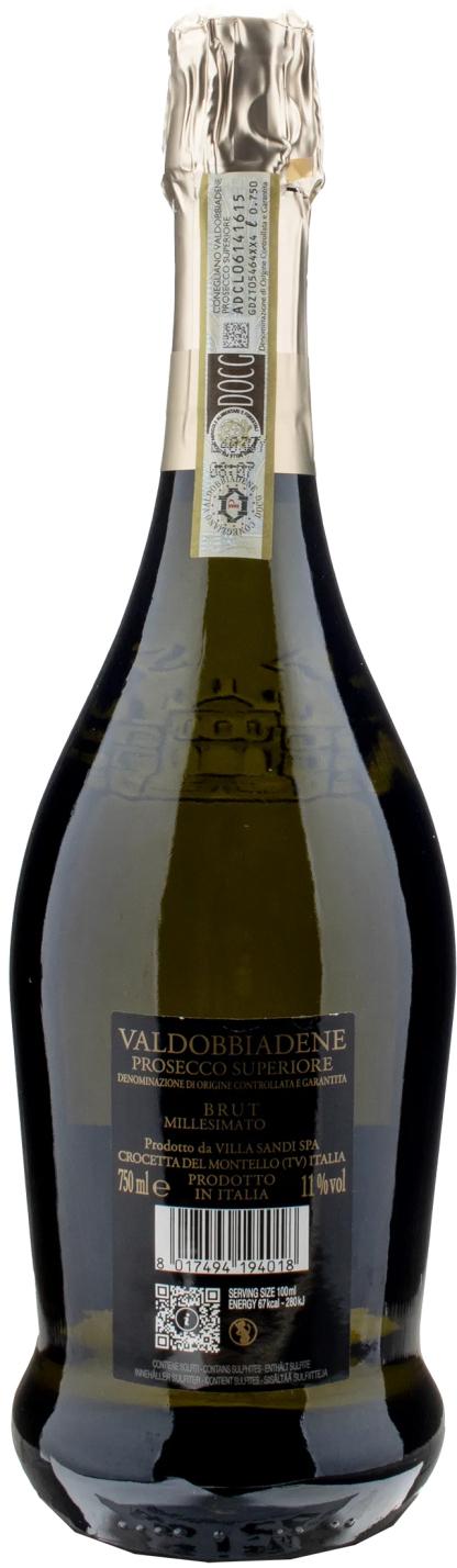 Villa Sandi Valdobbiadene Prosecco Superiore Millesimato Brut 2023 - immagine 2