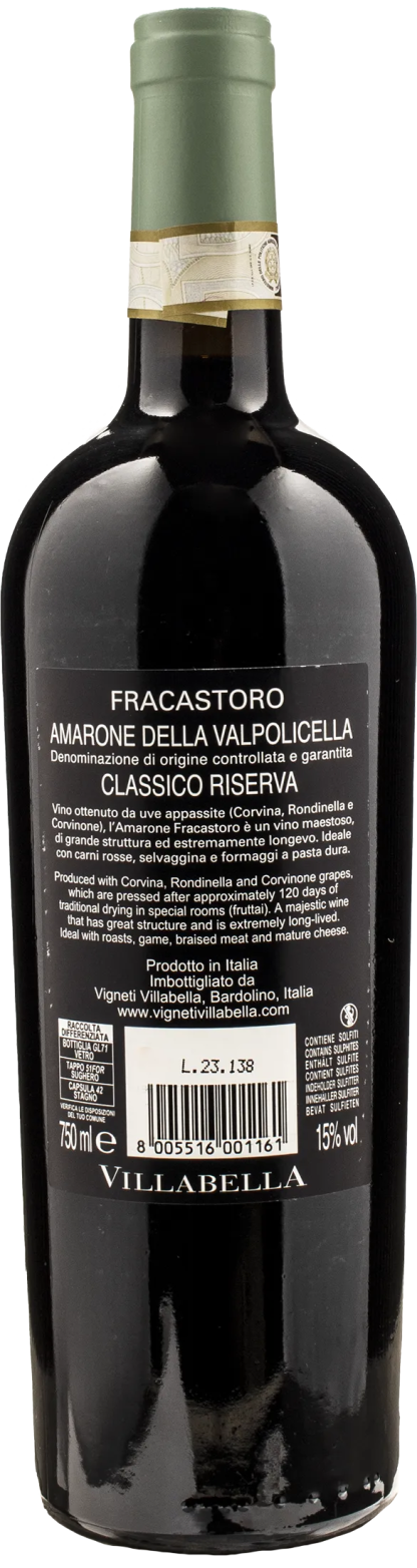 Villabella Amarone della Valpolicella Classico Fracastoro Riserva 2013 - immagine 2