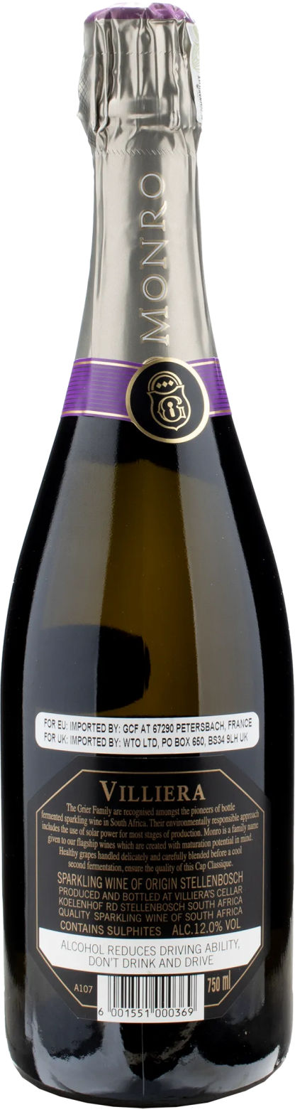 Villiera Wines Cap Classique Monro 2016 - immagine 2