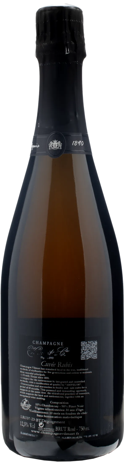 Vilmart & Cie Champagne 1er Cru Cuvée Rubis Brut Rosè - immagine 2