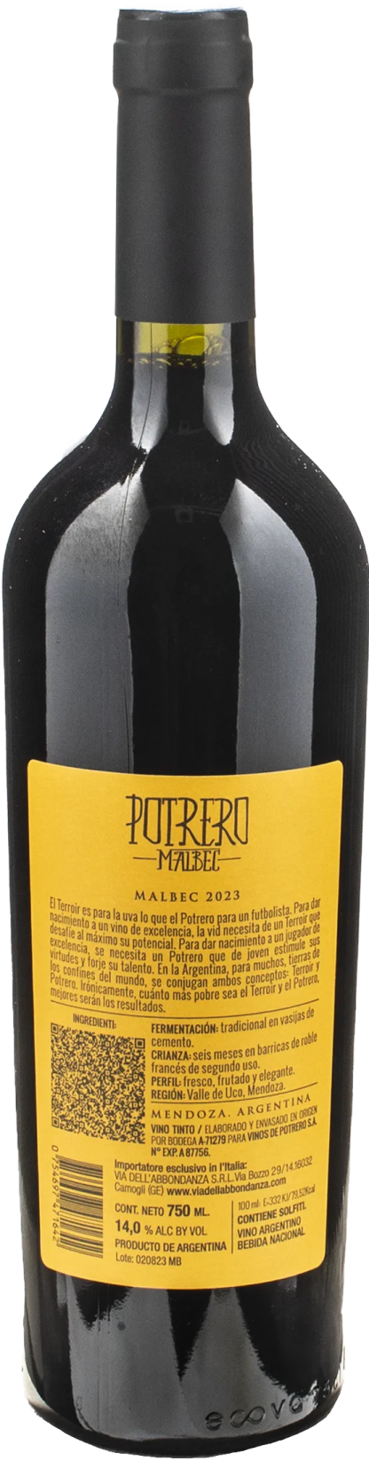 Vinos de Potrero Malbec 2023 - immagine 2