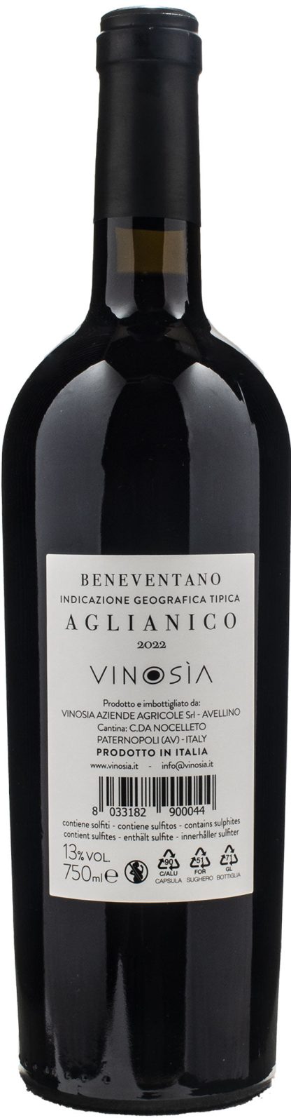 Vinosia Beneventano Aglianico 2022 - immagine 2