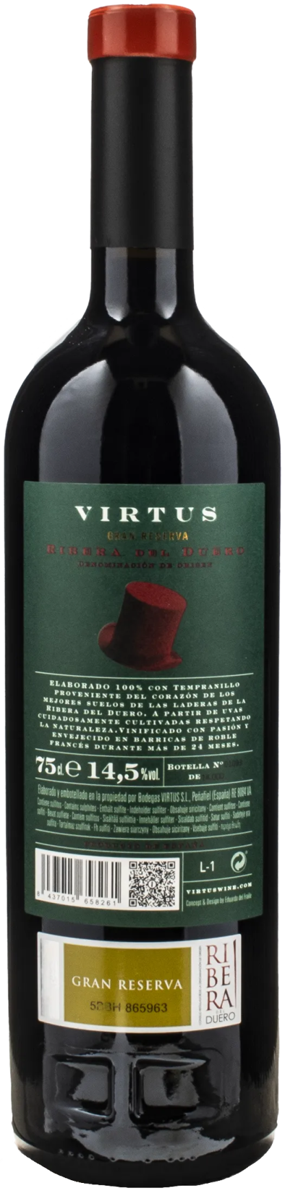 Virtus Ribera del Duero Gran Reserva 2017 - immagine 2