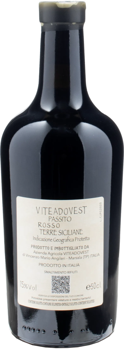 Vite ad Ovest Ciauro 6 Passula Passito 0.5L 2020 - immagine 2