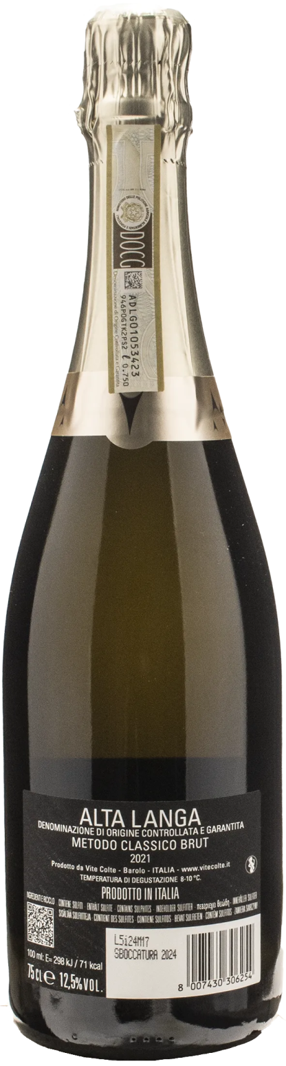 Vite Colte Alta Langa Oltrequota Cinquecento Brut 2021 - immagine 2