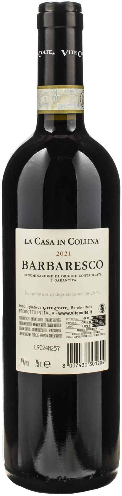 Vite Colte Barbaresco La Casa in Collina 2021 - immagine 2